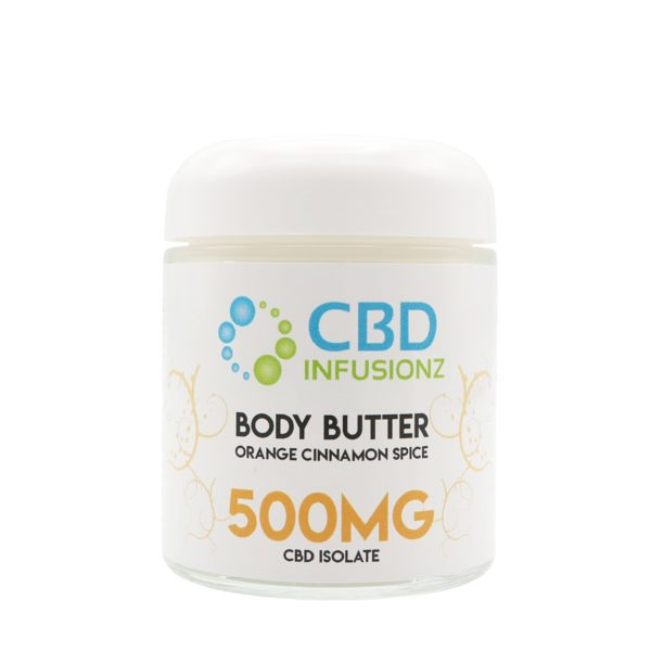 CBD InfusionZ Body Butter Orange Cinnamon Spice 500MG