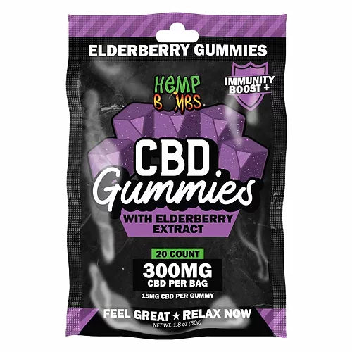 Hemp Bombs CBD Elderberry Gummies