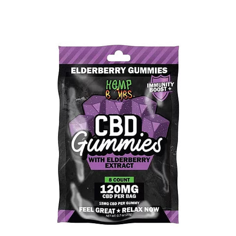 Image of Hemp Bombs CBD Elderberry Gummies