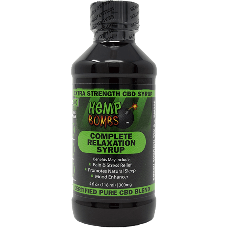 Hemp Bombs CBD Relaxtion Syrup
