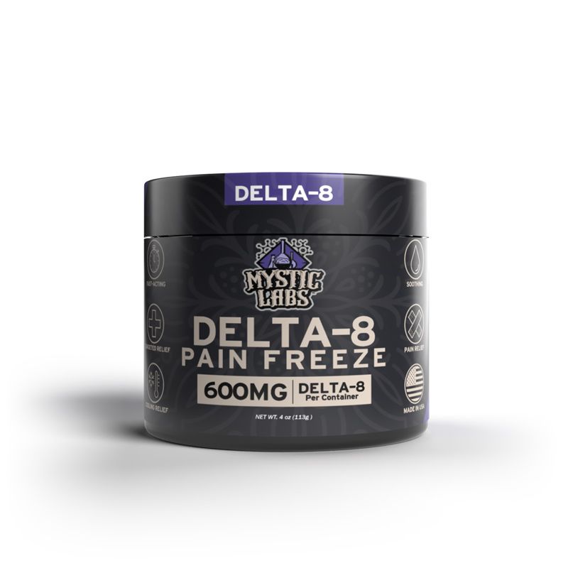 Mystic Labs Delta-8 Pain Cream 600 MG 4 oz
